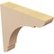 Ekena Millwork 2"W x 10"D x 10"H Thin Olympic Rough Cedar Woodgrain TimberThane Corbel, Primed Tan CORUR02X10X10OLYRCPR - alternate 4